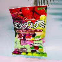 在飛比找Yahoo!奇摩拍賣優惠-日本 Kasugai 春日井 綜合水果口味軟糖 102g 草