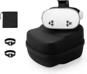 Yinke Carrying Case for Meta Quest 3S/Quest 3/Oculus Quest 2/Pico 4 VR Headset w
