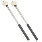 2pcs Party Portable Felt Drum Mallets Percussion Drum Sticks