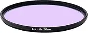 ICE LiPo Didymium Filter Broadband Light Pollution Reduction for Night Sky/Star Optical Glass (105mm)