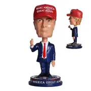 New Famous People Donald Trump Figure Model Bobble Head Knock Toy Character