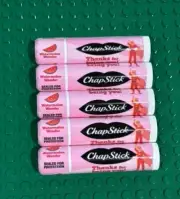 Five Chapstick Watermelon Wonder Lip Balm Lot New