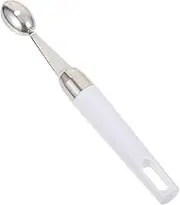 Alipis 304 Stainless Steel Ball Scoop Fruit Scoop Digging Spoon Dessert Spoon Kitchen Tool for Use for Home Comfortable to Hold Handle