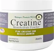 Creatine Monohydrate Powder – Improve Performance, Strength & Recovery – Support Healthy Muscle – Unflavored, Fast Absorbing, Gluten Free, Keto Friendly, GMP Certified – 150g, 5g Per Serv, 30 Servings