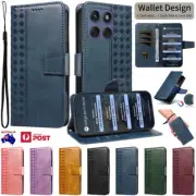 For Motorola Edge 60 Fusion 50 Neo G54 G84 Magnetic Leather Wallet Case Cover
