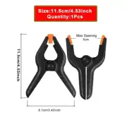 1/2/5Pcs Plastic Spring Clamps Clip Backdrop Clips Heavy Duty Clamp for Crafts B