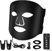 [Fernlandia] LED Red Light Mask, portable rechargeable to help with your daily skin care, suitable for women at home