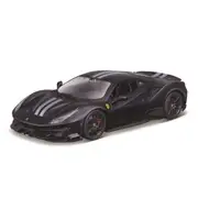 Bburago 1:24 Scale 2018 Ferrari 488 Pista Racing Car Dark Blue Model