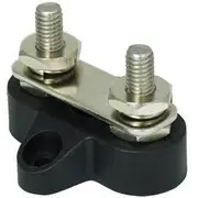 Jaylec Small Base Dual Post Linked M6 Black 45.3 X 43 X 32.5Mm Jaylec - BP3825B