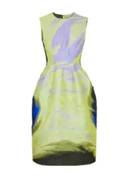 Jonathan Simkhai Eli Metallic Cloqué Midi Dress - Multicoloured 1 - 4 (UK8 / S) 4 (UK8 / S)