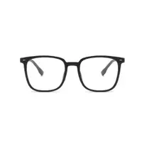 在飛比找蝦皮購物優惠-抖音同款智能感光變色眼鏡 防藍光輻射黑色眼鏡框 茶色平光眼鏡