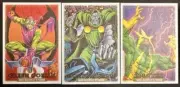 2024 Skybox Marvel Masterpieces 92 Platinum 3 Card Lot Canvas Doctor Doom