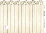 Wallpaper Benjamine Swag 202D23 miniature dollhouse 1p