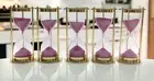 5 Pcs Brass Sand Timer 5 Minute Hourglass Clock Timer For Kitchen Home Decor