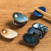 Earthenware Ingot Chopstick Holder Chopsticks Rest For Diy Home Dining Ta===