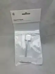 100% Genuine OEM Apple 30-Pin To Digital AV Adapter New in bag MC953ZM/A