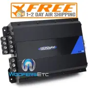 SOUNDIGITAL EVOPS 2000.4 2-OHM MINI 4-CHANNEL 2000W RMS MOTORCYCLE AMPLIFIER NEW