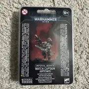 Imperial Agents: Deathwatch Watch Captain Artemis Warhammer 40k