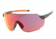 UNDER ARMOUR UA HALFTIME 2M8 50 Sunglasses Orange Frame Orange Mirror Lens 99mm