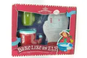 Northpole Bake Like an Elf Baking Kit and 5 Recipes Cards Hallmark New