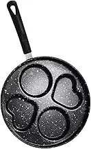 TOPPERFUN Handheld Nonstick Breakfast Pan Cup Egg Frying Pan for Pancakes Omelets and Burgers Versatile Kitchen Tool for Daily Use Heats Quickly and Evenly Easy to Clean