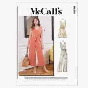 Stitch & Style: Women's Knit Romper & Jumpsuit Sewing Kit, Code M8218, Sizes 16-