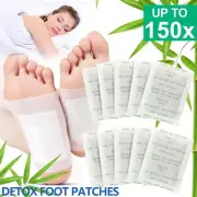 UPTO 150x Detox Foot Patches Herbal Removal Weight Loss Slimming Relax Refresh