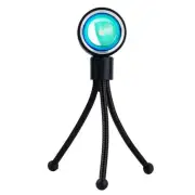 2PCS Sunset USB Night Light Lamp LED Sun Rainbow Projector Atmosphere For Room