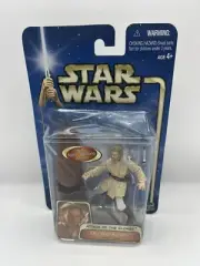 Star Wars Attack Of The Clones OBI-WAN KENOBI Acklay Battle figure Hasbro (2002)