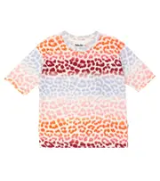 Molo Reen jaguar-print cotton T-shirt