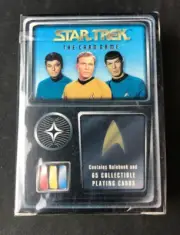 NIP Fleer/Skybox Star Trek The Card Game w/ Rulebook and 65 Collectible Cards!