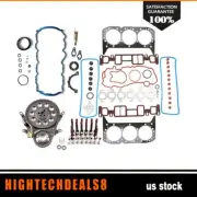 Full Gasket Set Timing Chain Kit Head Bolts For 99-05 Chevrolet Isuzu GMC 4.3L