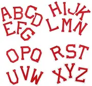 Gadpiparty 26Pcs Iron Letter Patches a Z Embroidered Alphabet Patches for Clothing Bags Hats and DIY Crafts for Repairing and Decorating Fashion Items