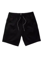 Volcom Shorts Frickin Elastic Waist 19 Inch Black