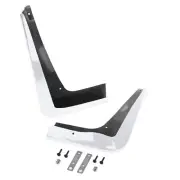 Mud Flaps for 2020-2025 C8 Corvette Front ABS Splash Guards Arctic White