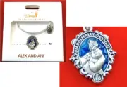 Ursula DIABOLICALLY DEVIOUS Alex Ani Bracelet Disney Park Mermaid Ariel Villain