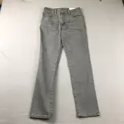 American Eagle Jeans Mens 28X30 Gray Denim Next Level Flex Slim Fit NWT