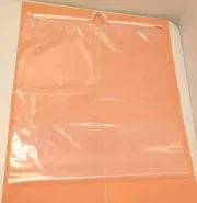 New Clear Drawcord Bag, 16 x24 Inches. Pack of 100 Clear Plastic Drawcord Strong