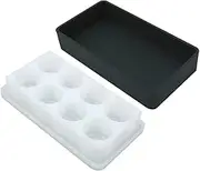 KALLORY 1Set Resin Mixing Box Epoxy Silicone Tray with Capacity for Crafts for Mixing Molding and Jewelry Making Durable and Flexible Design