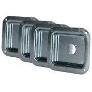 4 Penn Elcom D0949Z Dish 1 Neutrik D Speakon NL4MP Powercon PennBrite 4"x4-3/8"