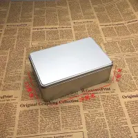 在飛比找Yahoo!奇摩拍賣優惠-定制馬口鐵盒素色收納盒禮品包裝盒雜貨儲物圖案鐵盒印長方形操其