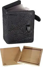 Forged Dice Co. Book of Incantations Spell Card Book - Tome Edition - Black