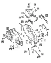 Genuine Mopar Transfer Case Rear Retainer 5066086AA