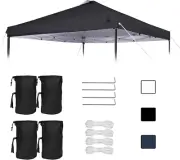 Canopy Replacement Top Cover, Sunshade Top Covers for Pop up 10X10 Canopy Gazebo