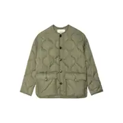 [Zadig & Voltaire] Zadig & Voltaire Bunji Quilted Patch-pocket Jacket S GREEN