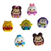 New SHOE CHARMS for Croc Clog Zippers 7PC Mickey Mouse Pooh Bear Buzz Lightyear!
