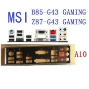 Backplate For MSI Z97-G43 GAMING, Z87-G43 GAMING Motherboard IO Shield