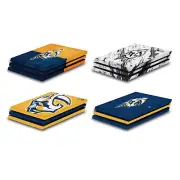 OFFICIAL NHL NASHVILLE PREDATORS VINYL SKIN DECAL FOR SONY PS4 PRO CONSOLE