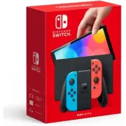 Nintendo Switch (OLED Model) Neon Red/Neon (JP) - (Open Box)