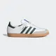 【ADIDAS】 SAMBA OG 休閒鞋 男女款 休閒鞋 德訓鞋 復古 膠底 情侶 麂皮 皮革 白綠 IE3437